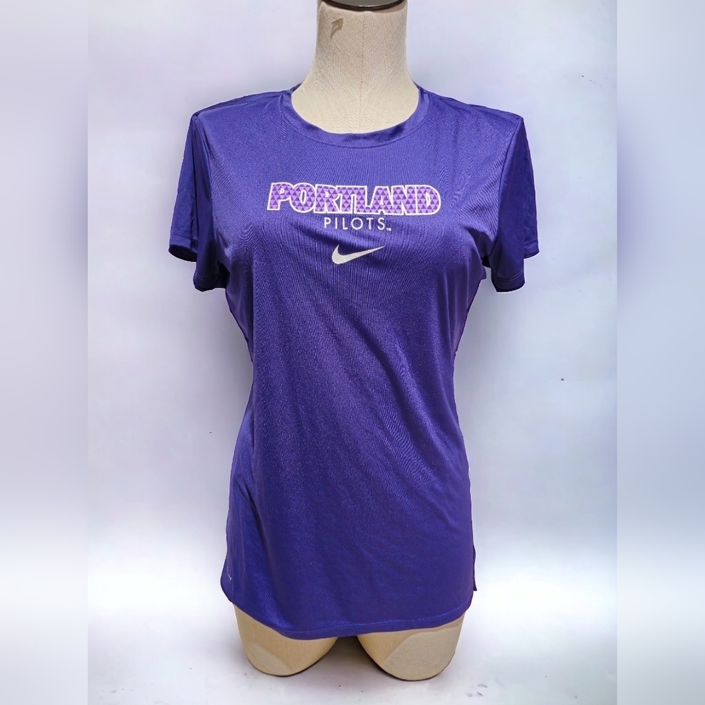 Nike Portland Pilots Purple Dri-FIT Tee – Women’s Size L